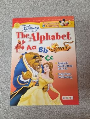 Disney Alphabet Activity Book